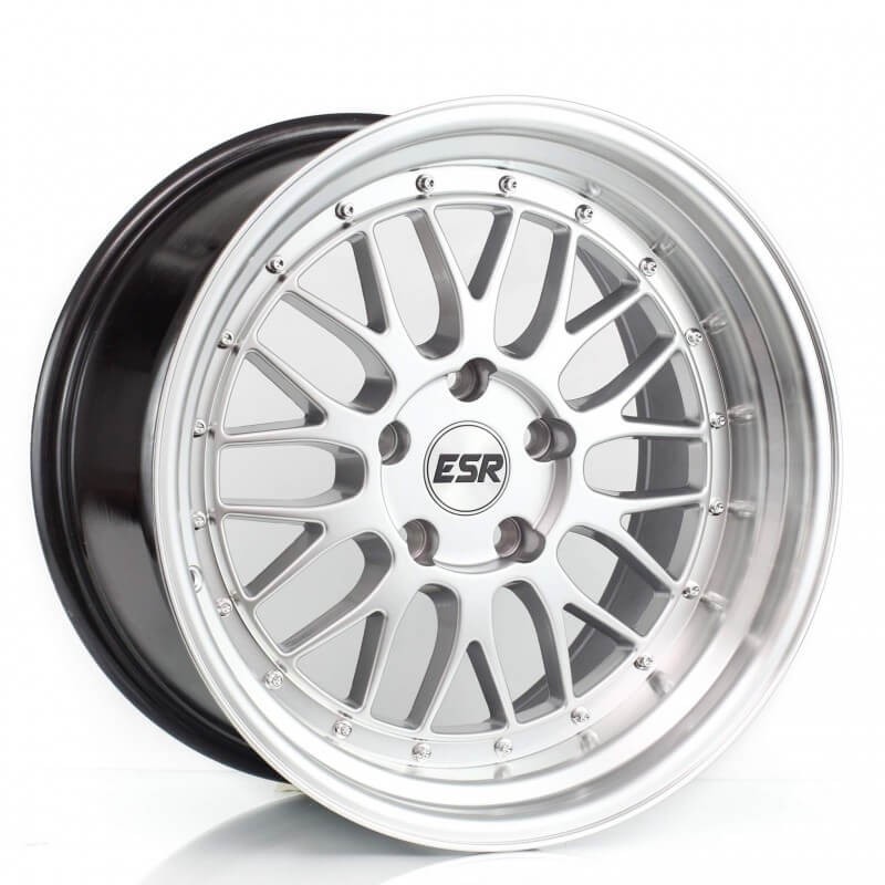 ESR SR05 Hyper Silver with Machined Lip | Lowest Prices | Extreme Wheels